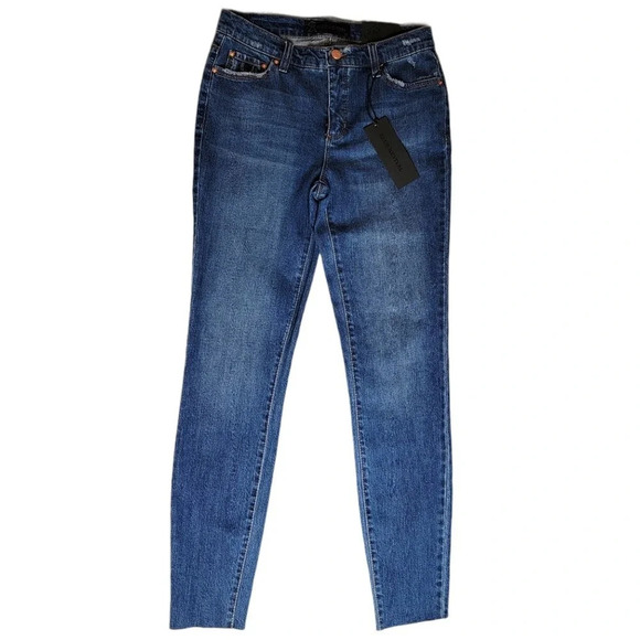BLUE REVIVAL Women's Sienna Mid-Rise Skinny Jeans Milan Medium Wash Size 27 New - Picture 16 of 16